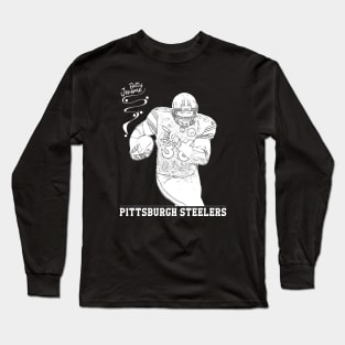 Jerome bettis | White || pittsburgh steelers Long Sleeve T-Shirt